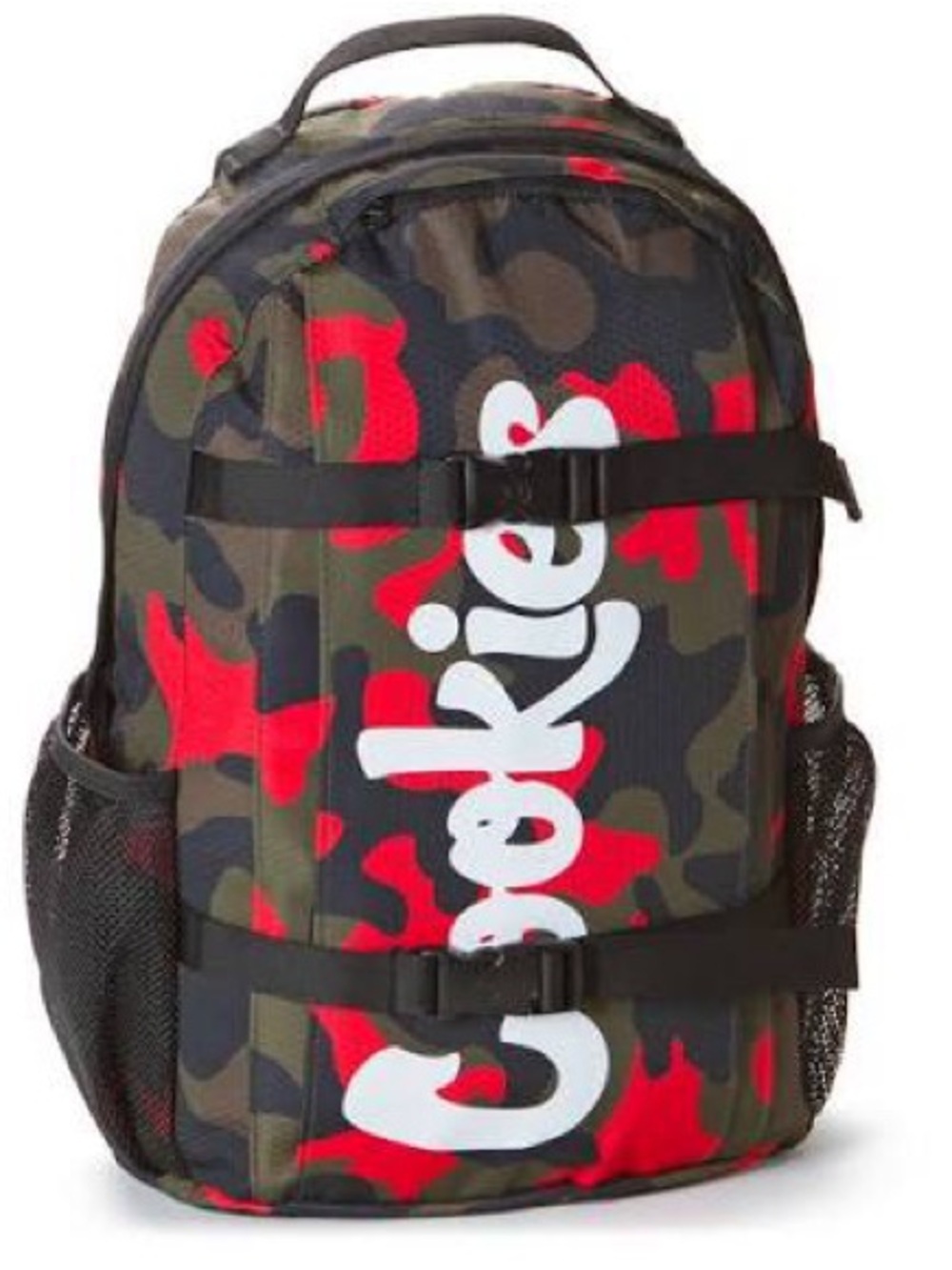 COOKIES Smell Proof Red Camo Non Standard Backpack Red Black Army Green